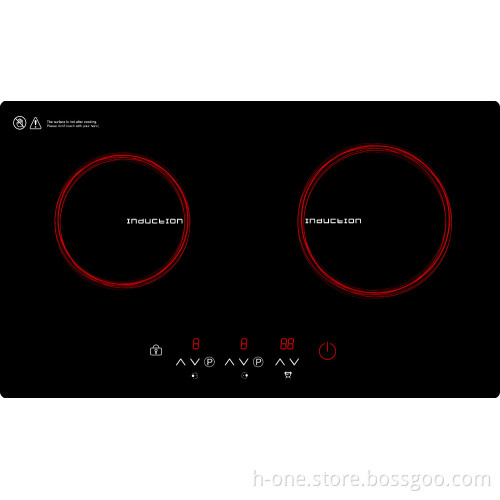 CE 2 zone new model low price induction cooker